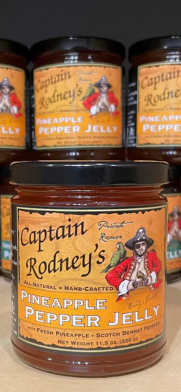 Captain Rodney's Pineapple Pepper Jelly