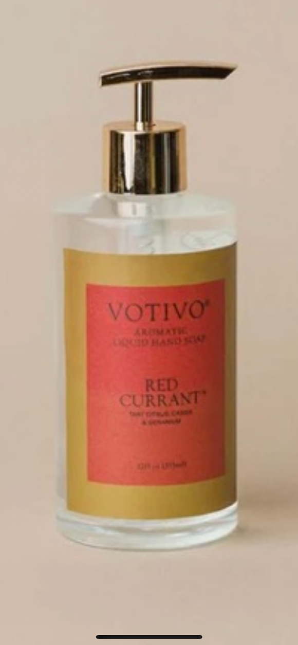 Votivo -Red Current Hand Soap