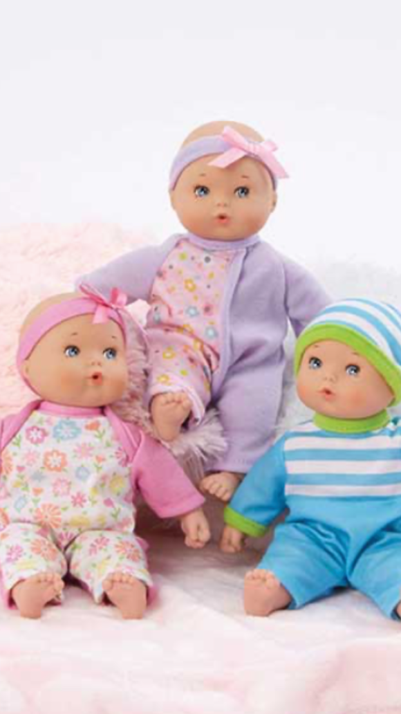 Madame Alexander Doll-Little Cuties-Pink, Purple, or Blue