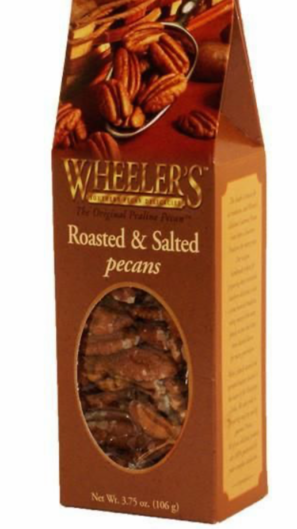Indianola Pecan House-Roasted and Salted Pecans-3.75 oz