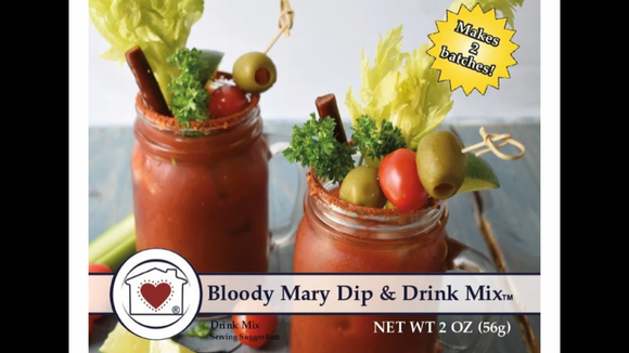 Country Home Creations Bloody Mary Drink and  Dip Mix