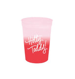 Hotty Toddy! | Game Day Cups & Napkins (All) : STADIUM Cups - RED & BLUE (4 red + 4 blue = 8 per pack)