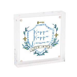 Kappa Sorority Motif Framed Print