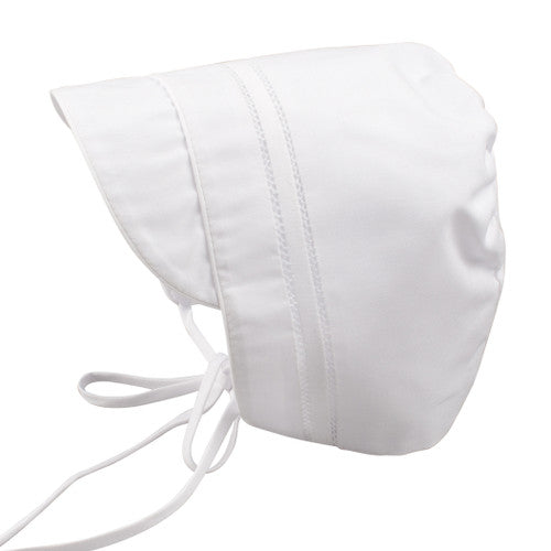 Feltman Brothers-Boys White Bonnet-Boy White-0/3, 6/9