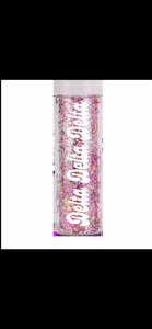 Tri Delta Sorority Greek Confetti Water Bottle