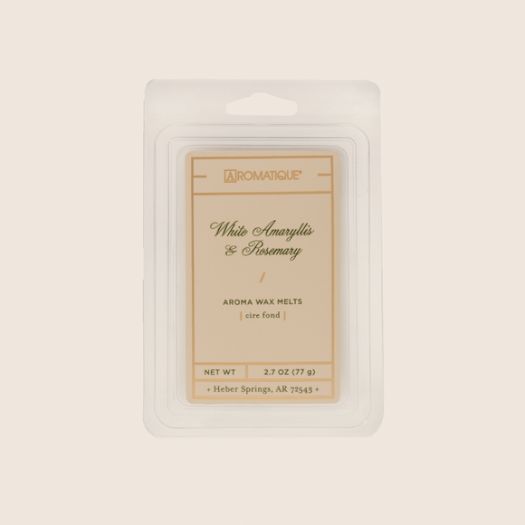 Aromatique-White Amaryllis and Rosemary-Aroma Wax Melts