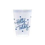 Hotty Toddy! | Game Day Cups & Napkins (All) : STADIUM Cups - RED & BLUE (4 red + 4 blue = 8 per pack)
