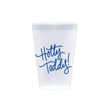 Hotty Toddy! | Game Day Cups & Napkins (All) : STADIUM Cups - RED & BLUE (4 red + 4 blue = 8 per pack)