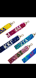 Sequined Sorority Wristlets