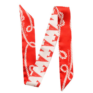 AOPi Sorority Skinny Scarf