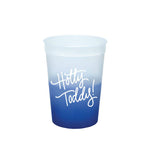 Hotty Toddy! | Game Day Cups & Napkins (All) : STADIUM Cups - RED & BLUE (4 red + 4 blue = 8 per pack)