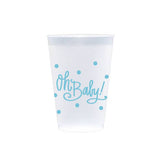 Oh Baby! | Baby Cups & Napkins (ALL): NAPKINS | Baby BLUE (25 per package)
