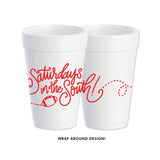 Hotty Toddy! | Game Day Cups & Napkins (All) : NAPKINS - RED & BLUE *split qty (25 per pack - same color)