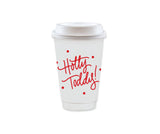 Hotty Toddy! | Game Day Cups & Napkins (All) : STADIUM Cups - RED & BLUE (4 red + 4 blue = 8 per pack)