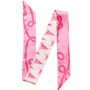 Phi Mu Sorority Skinny Scarf