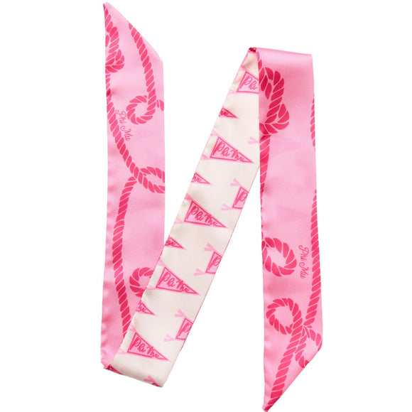 Phi Mu Sorority Skinny Scarf