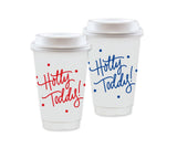 Hotty Toddy! | Game Day Cups & Napkins (All) : STADIUM Cups - RED & BLUE (4 red + 4 blue = 8 per pack)