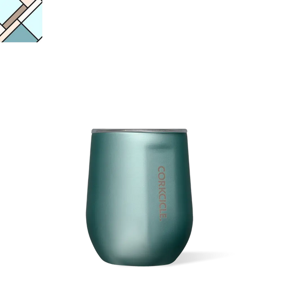 Corkcicle Stemless 12 oz Jade