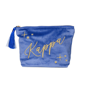 Kappa Sorority Velvet Vegas Bag