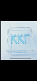 Kappa Kappa Gamma Sorority Small Acrylic Pin Box