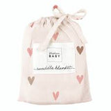 Stephan Baby Heart Bamboo Blanket