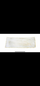 The Royal Standard-Fairbanks Rectangle Platter Clear/Gold