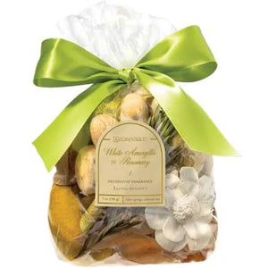 Aromatique-White Amaryllis and Rosemary-6 0z Decorative Fragrance Potpourri Bag