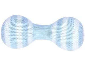 Zubels-Dumbbell Knit Rattle In Blue