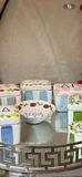 Alpha Chi Omega Sorority Pottery Medium Heart Pin Box
