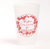 Pi Beta Phi Sorority Motif Frost Flex Cup