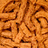 Carolyn's Cheese Straws 4 oz box with clear lid