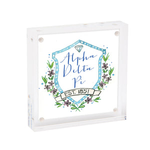 ADPi Sorority Motif Framed Print