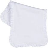 OPTCO Slim Burp Ruffle White