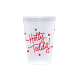 Hotty Toddy! | Game Day Cups & Napkins (All) : STADIUM Cups - RED & BLUE (4 red + 4 blue = 8 per pack)