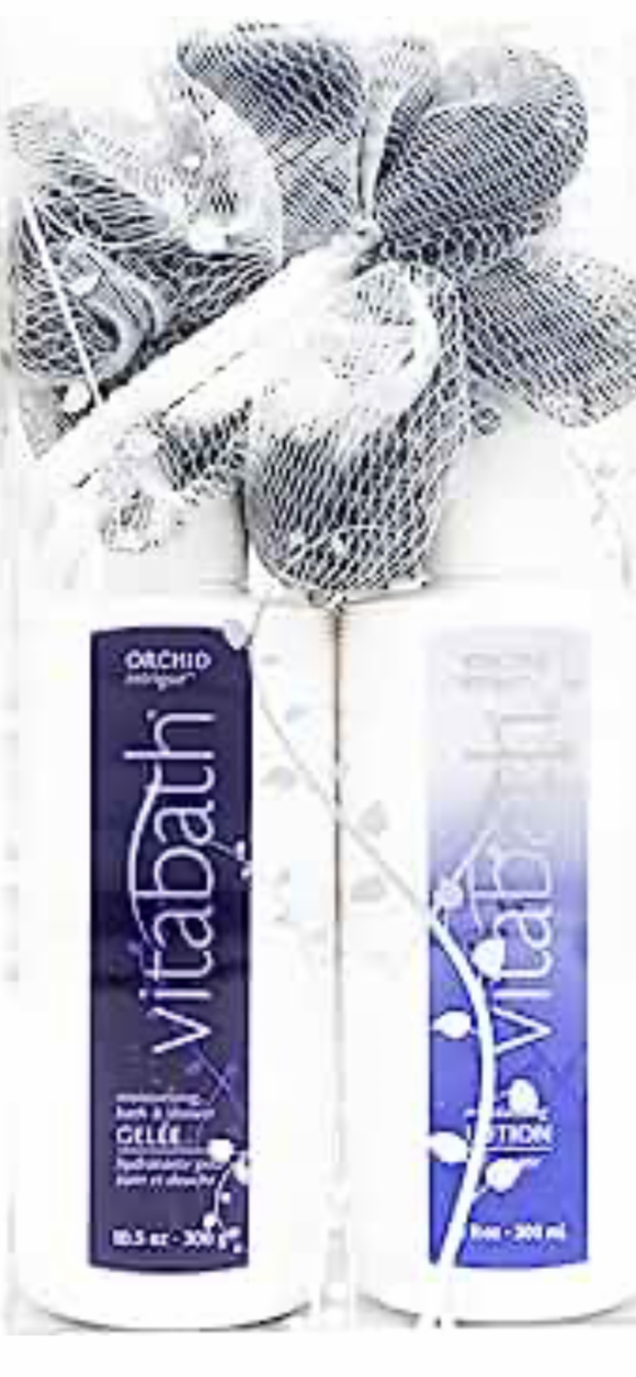 Vitabath Orchid-Gelee and Lotion-Skin Care Set