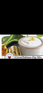 Country Home Creations Citrus Poblano Dip Mix