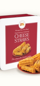 Mississippi Cheese Straw Factory-Traditional Cheese Straws-10 oz Tin