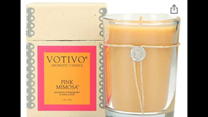 Votivo Candle-Pink Mimosa