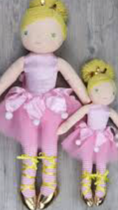 Zubels- Sophia Ballerina Doll 14"