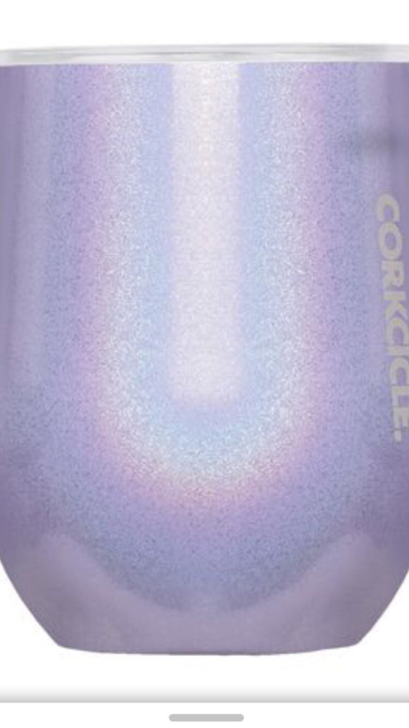 Corkcicle Stemless 12 oz Sparkle Unicorn Magic