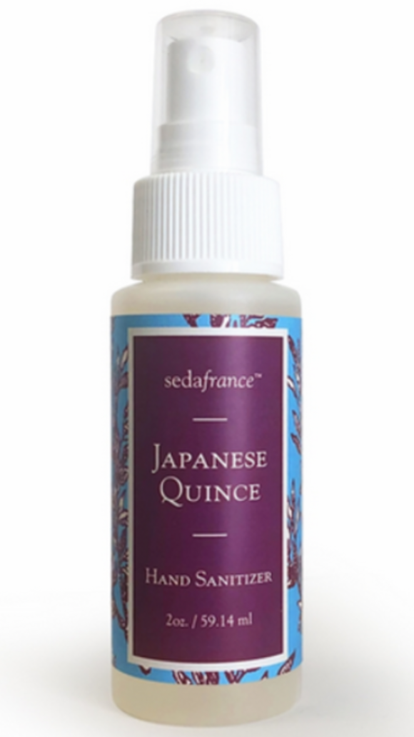 Seda France Japanese Quince Toile Hand Sanitizer 2oz