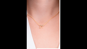 Sorority-Necklace Gold Beaded