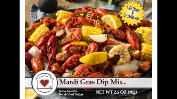 Country Home Creations Mardi Gras Dip