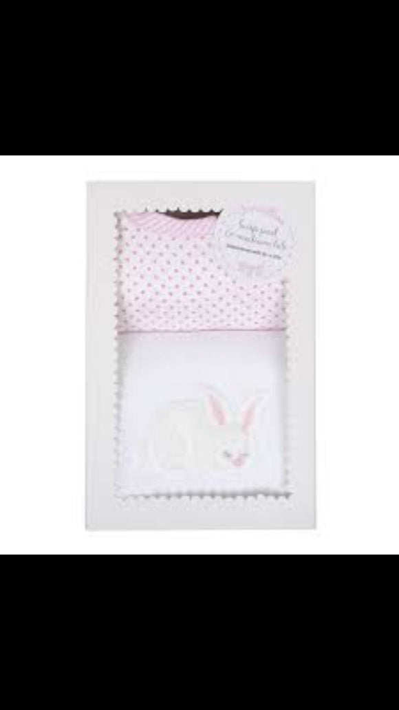 3 Marthas Burp and Bib Set-Bunny