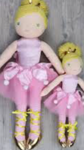 Zubels- Sophia Ballerina Doll 22"