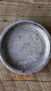 Park Hill-Aged Graniteware Dessert Salad Plate