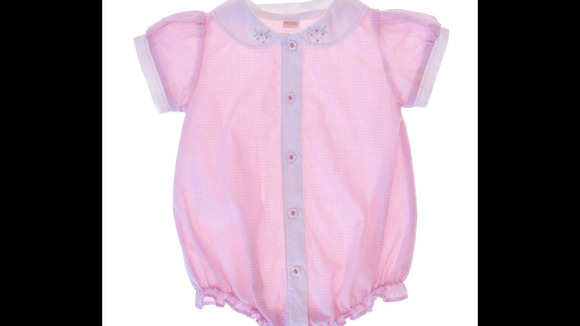 Carriage Boutique- Girls Bubble Button Front-520000