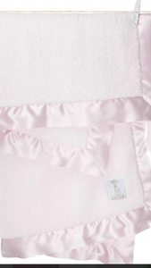 Little Giraffe Pink Velvet Deluxe Blanket